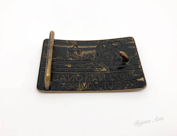 Vintage Brass BSA Boy Scouts 1973 National Scout … - image 6