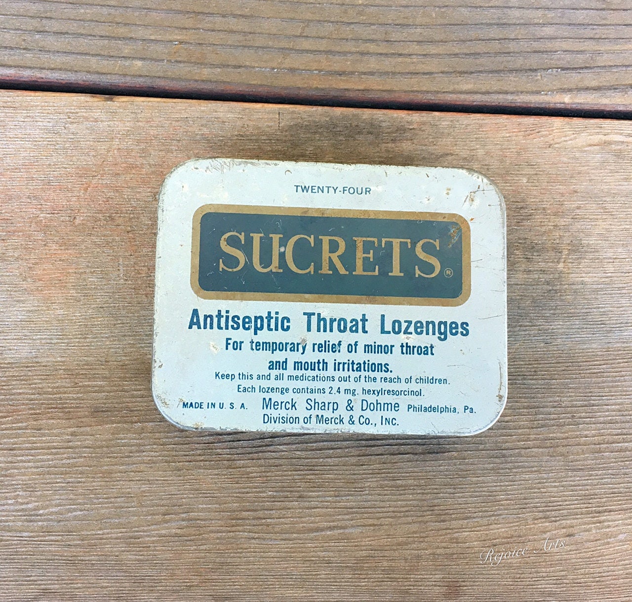 Antiseptic Throat Pastilles Tin (JAS) Antiseptic Throat Pastilles Tin (JAS)