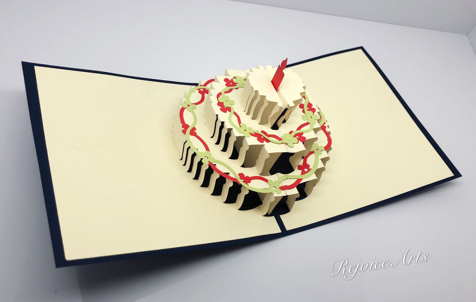 3D Pop up Birthday Cake Card - Etsy