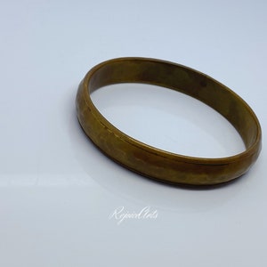Vintage India Brass Bangle Bracelet