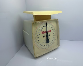 Vintage Hanson Utility Scale 25lb x 1oz Shubuta USA Plastic General Household