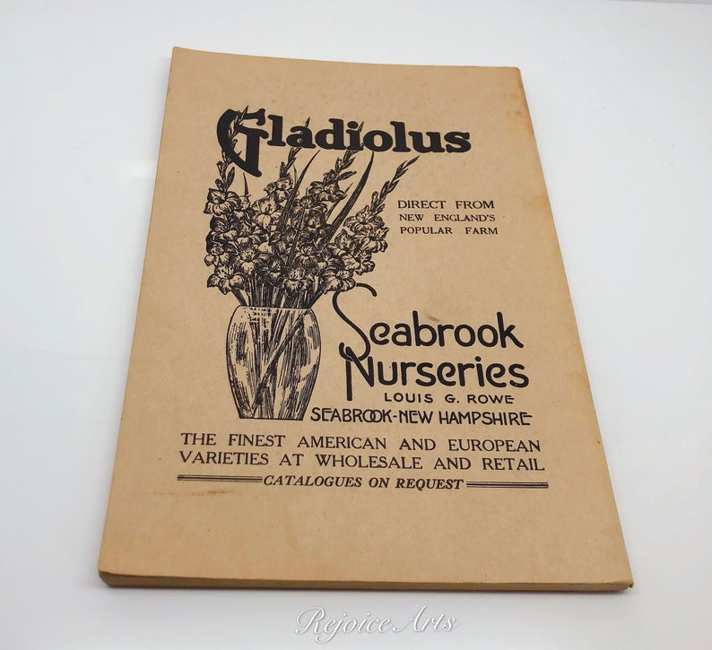 New England Gladiolus Society Gladiolus Beautiful Year Book 1931 image 8