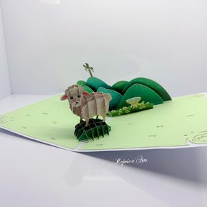 3D Pop Up Baptism Card