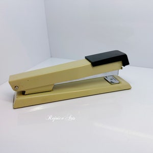 Vintage Bates 550 Stapler Vintage 26/6 Metal 1970s Made in USA