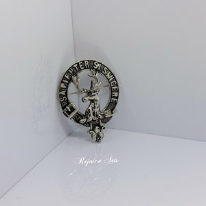 Clan Davidson Crest Badge Sapienter Si Sincere