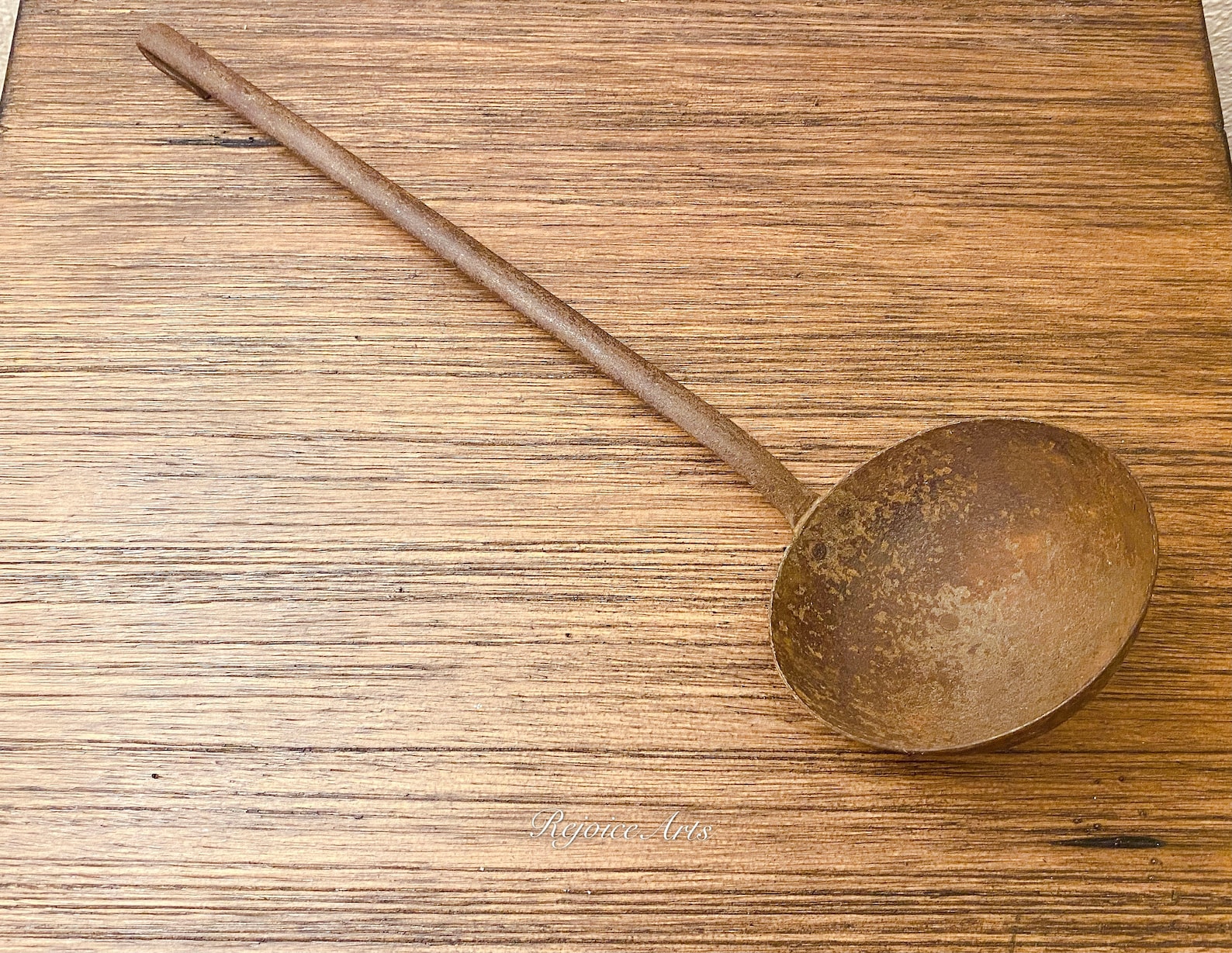 Antique Cast Iron Ladle 18'' Farm House Decor Etsy