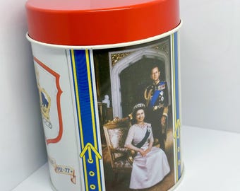 Queen Elizabeth II Platinum Jubilee 2022 English Breakfast Tea Tin