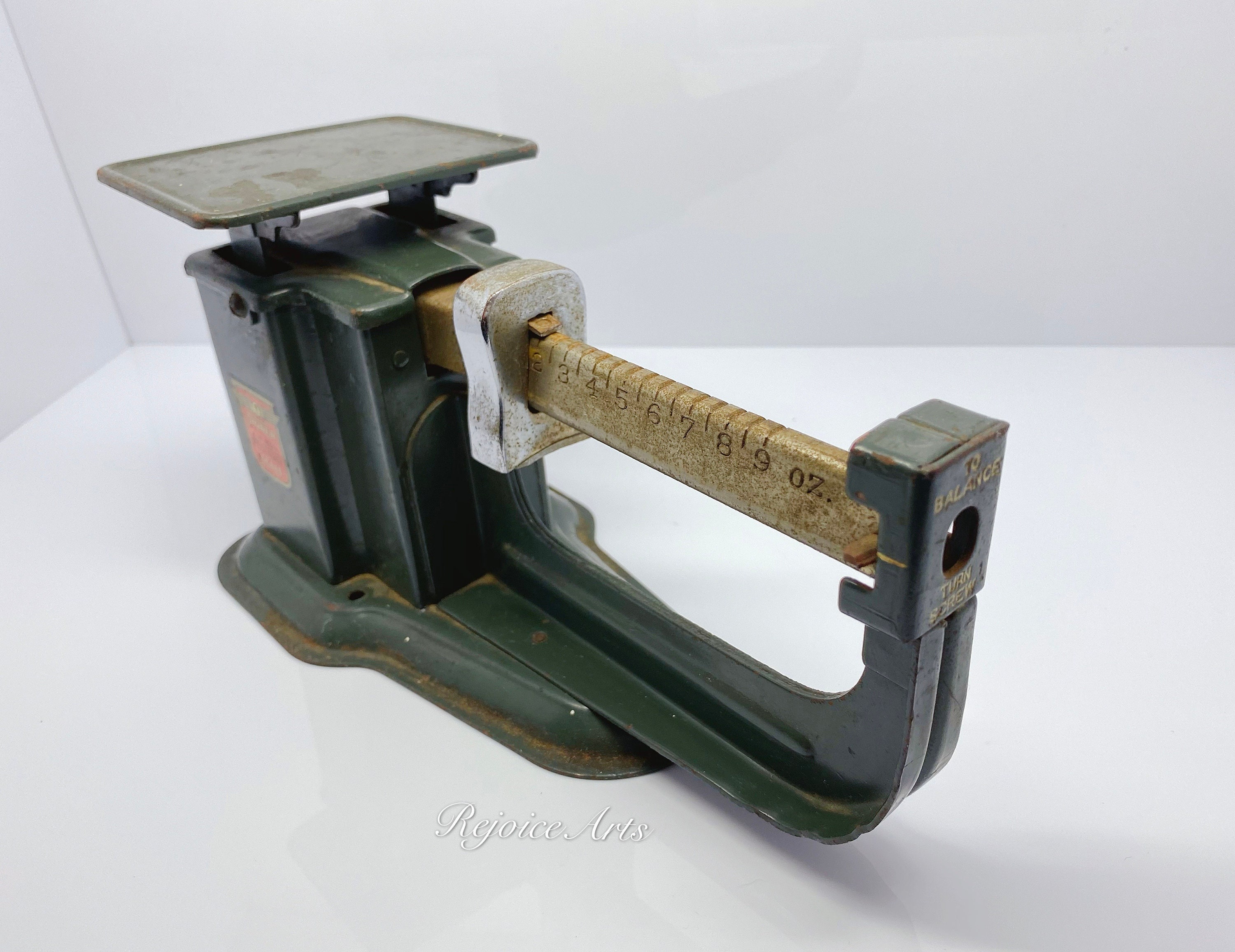 Vintage Triner Postal Air Mail Accuracy Scale 9 Oz. Metal - Etsy
