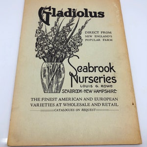 New England Gladiolus Society Gladiolus Beautiful Year Book 1930 image 8