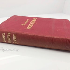 Baedekers Northern Germany by Karl Baedeker Hardcover 1900