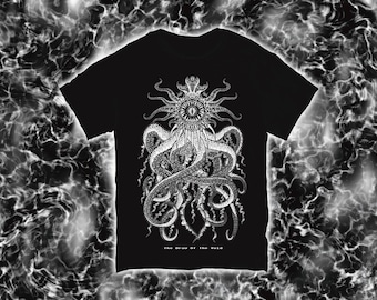 Abyss | Unisex T-Shirt Apparel | Tattoo Design | Vulture Culture | Pagan | Goth | Weird | Lovecraft
