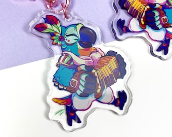 TLOZ Bird Man - 2"  Double-Sided Charm, keychain, phone charm