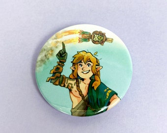 TOTK Korok Crimes - Button Badges 45mm