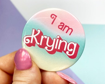 Krying, Ken - Button Badges 45mm