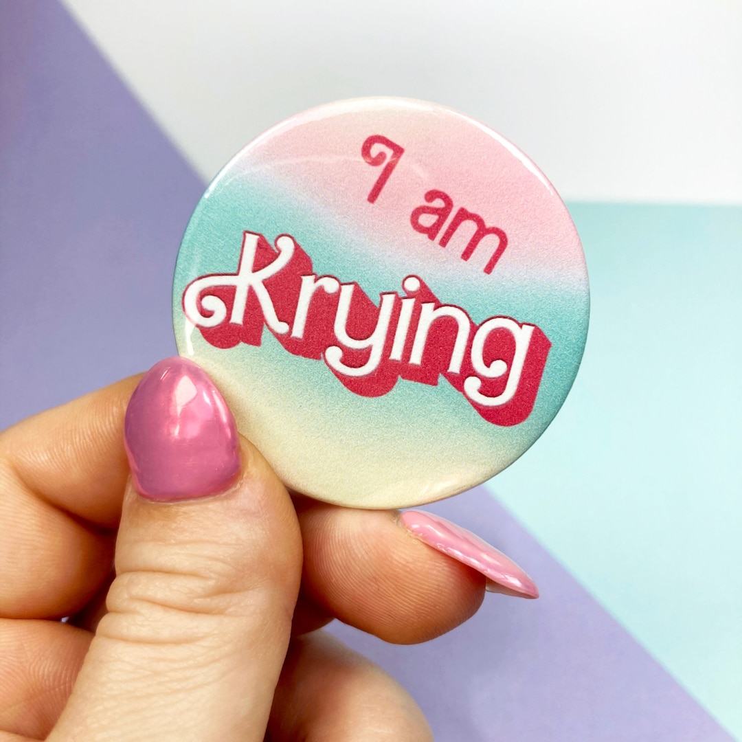 Ken Button Krying, Ken - Button Badges 45mm - Etsy UK