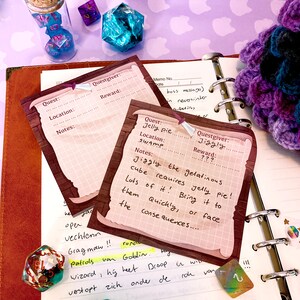 Notas Adhesivas Quest, Bloc de Notas 10x10cm, Memopad 3,9 pulgadas imagen 2