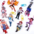 Dispatch Z Team - 7cm Double-Sided Charm, keychain, phone charm product logo