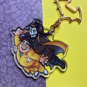 What We Do in the Shadows Nandor, Guillermo, Vampire - 2.1" 5.5cm Double-Sided Charm, keychain, phone charm