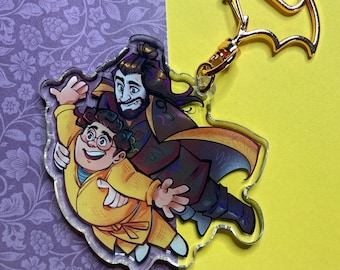 What We Do in the Shadows Nandor, Guillermo, Vampire - 2.1" 5.5cm Double-Sided Charm, keychain, phone charm