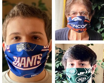 Football Face Masks Etsy