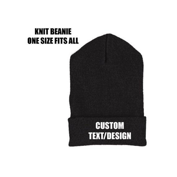 Alpaca Custom Personalized Embroidery Embroidered Beanie
