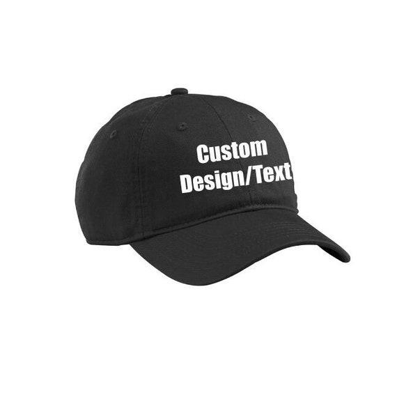custom design baseball cap
