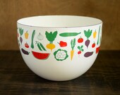 Kaj Franck Enamel Vegetable Bowl - Arabia Finland Mid Century Modern