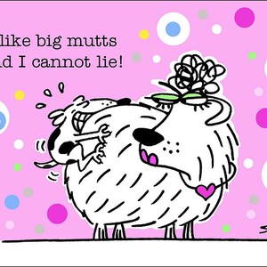 Big Mutts funny dog cartoons greeting cards mugs tee shirts mouse pads pets animals