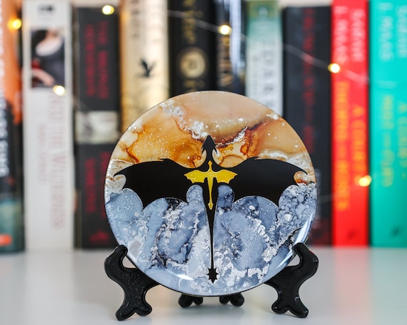 Fourth Wing | Dragon Bookshelf Decor, Romantasy, Booktok Art, Dragon Art, Bookish Gift Ideas, Fourth Wing  Art, Fourth Wing Merch