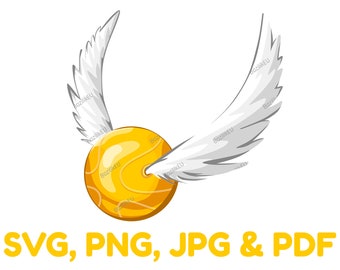 Download Golden Snitch Svg Etsy