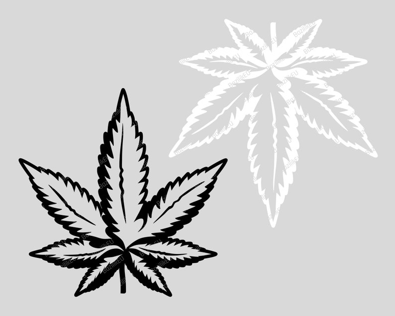 Download Pot Leaf SVG Bundle Weed SVG Cannabis SVG Marijuana svg | Etsy