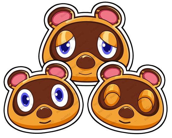 Download Animal Crossing Svg Bundle Tom Nook Timmy And Tommy Animal Etsy