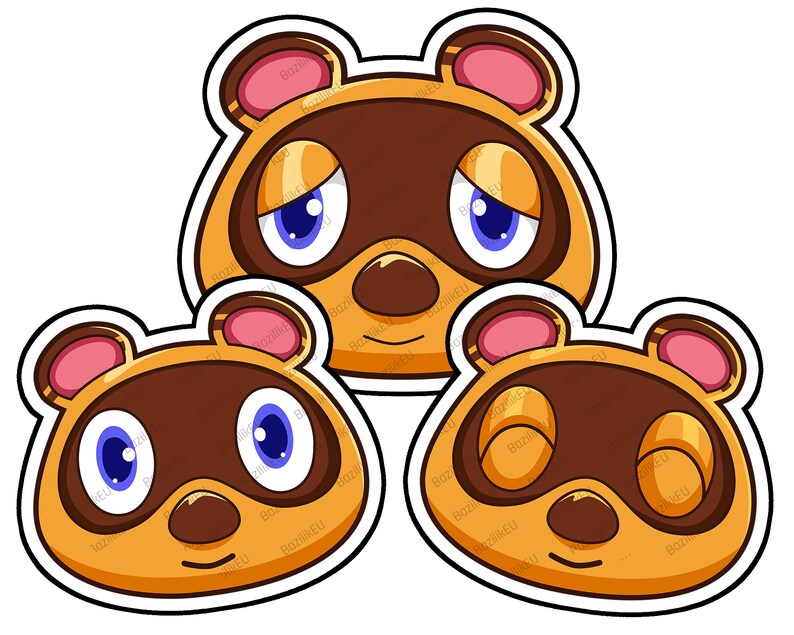 Download Animal Crossing SVG Bundle Tom Nook Timmy and Tommy Animal ...