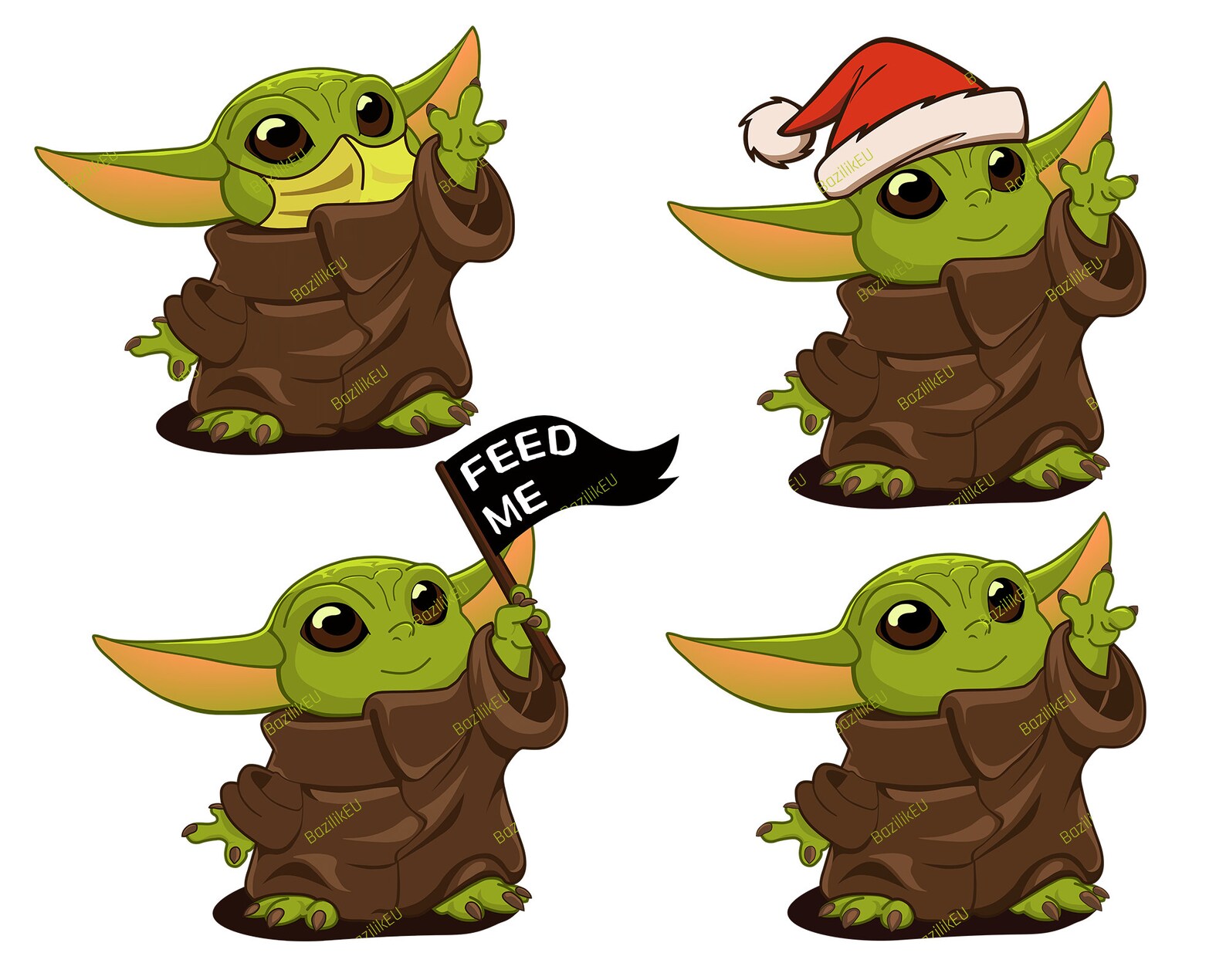 Free Free Baby Yoda Svg Bundle 260 SVG PNG EPS DXF File