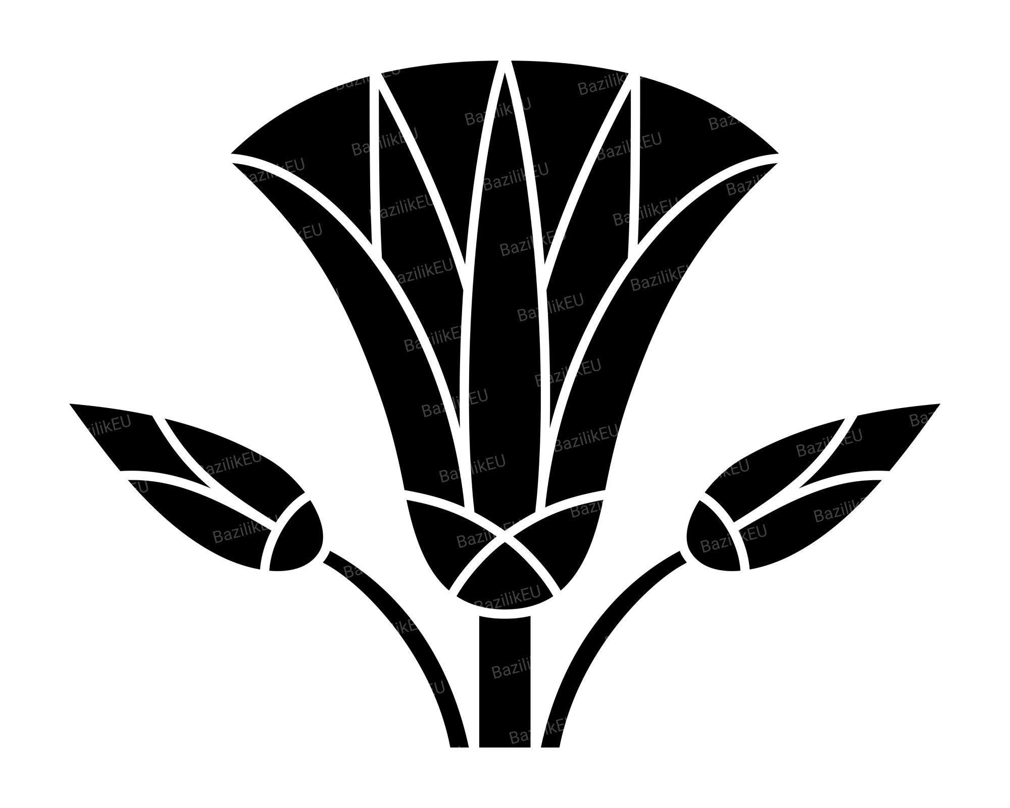 Egyptian Lotus Flower SVG Bundle Ancient Tattoo Etsy