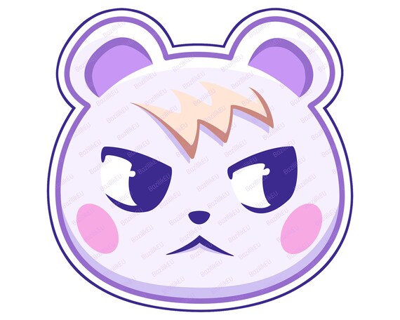 Download Animal Crossing Marshal Svg Printable Marshal Amiibo Animal Etsy