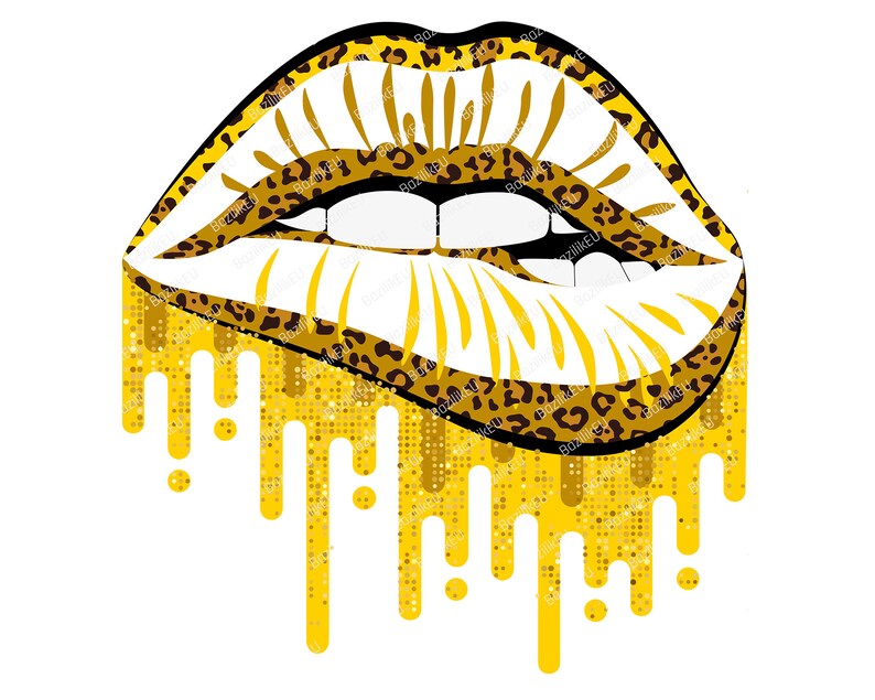 Free Free 329 Leopard Dripping Lips Svg Free SVG PNG EPS DXF File