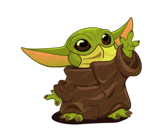 Baby Yoda Svg Mask Printable Bundle Mandalorian Baby Svg Etsy