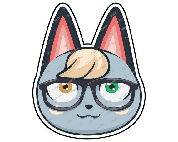 Download Animal Crossing Raymond Svg Printable Raymond Amiibo Animal Etsy