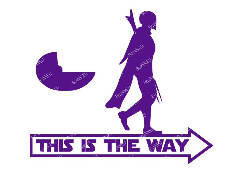 Download This is the Way SVG Printable Mandalorian logo Dadalorian ...