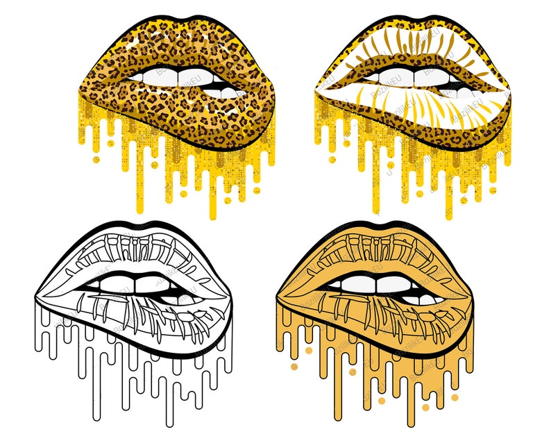 Free Free 133 Leopard Dripping Lips Svg Free SVG PNG EPS DXF File