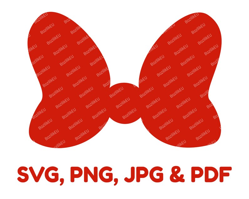 Free Free 88 Minnie Mouse Bow Free Svg SVG PNG EPS DXF File