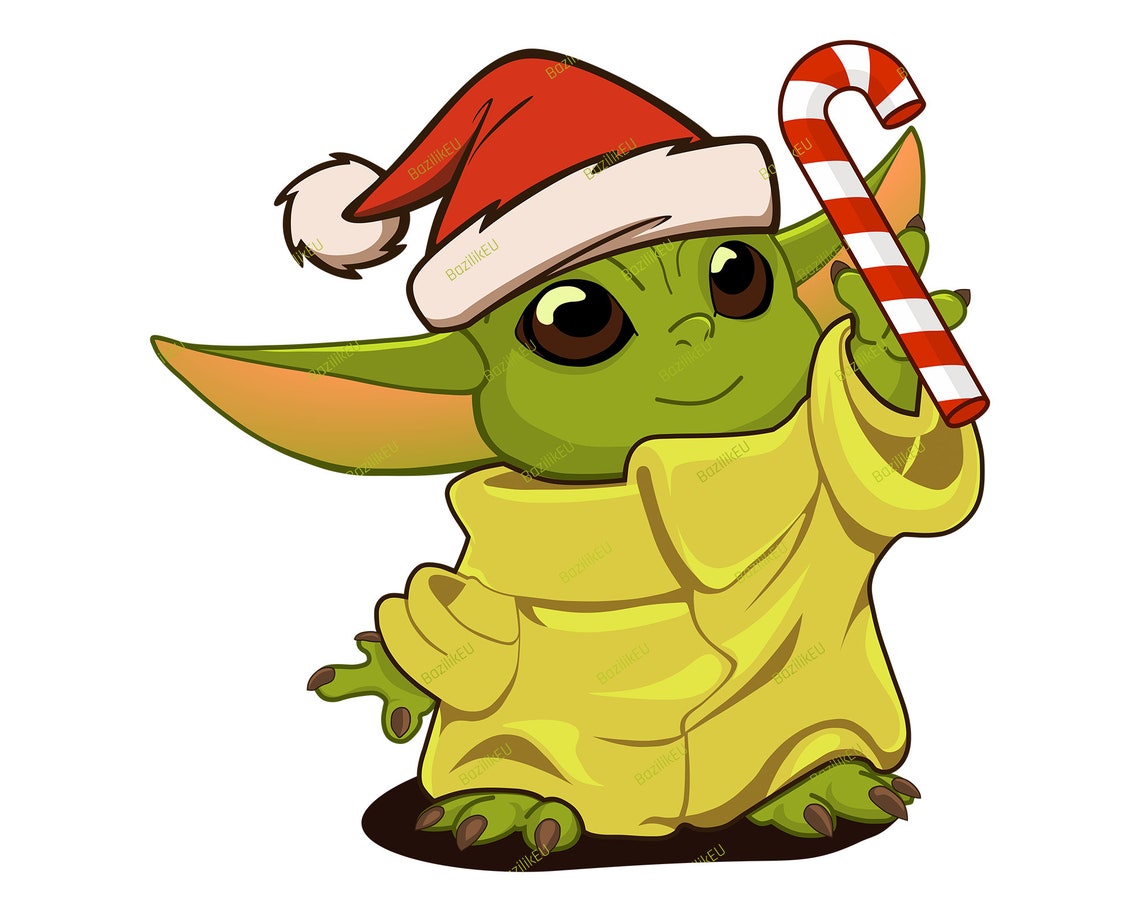 Christmas Baby Yoda SVG Bundle Mandalorian SVG Baby Yoda | Etsy