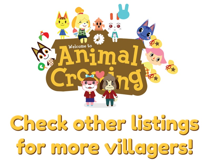 Download Animal Crossing Raymond SVG Printable Raymond amiibo Animal | Etsy