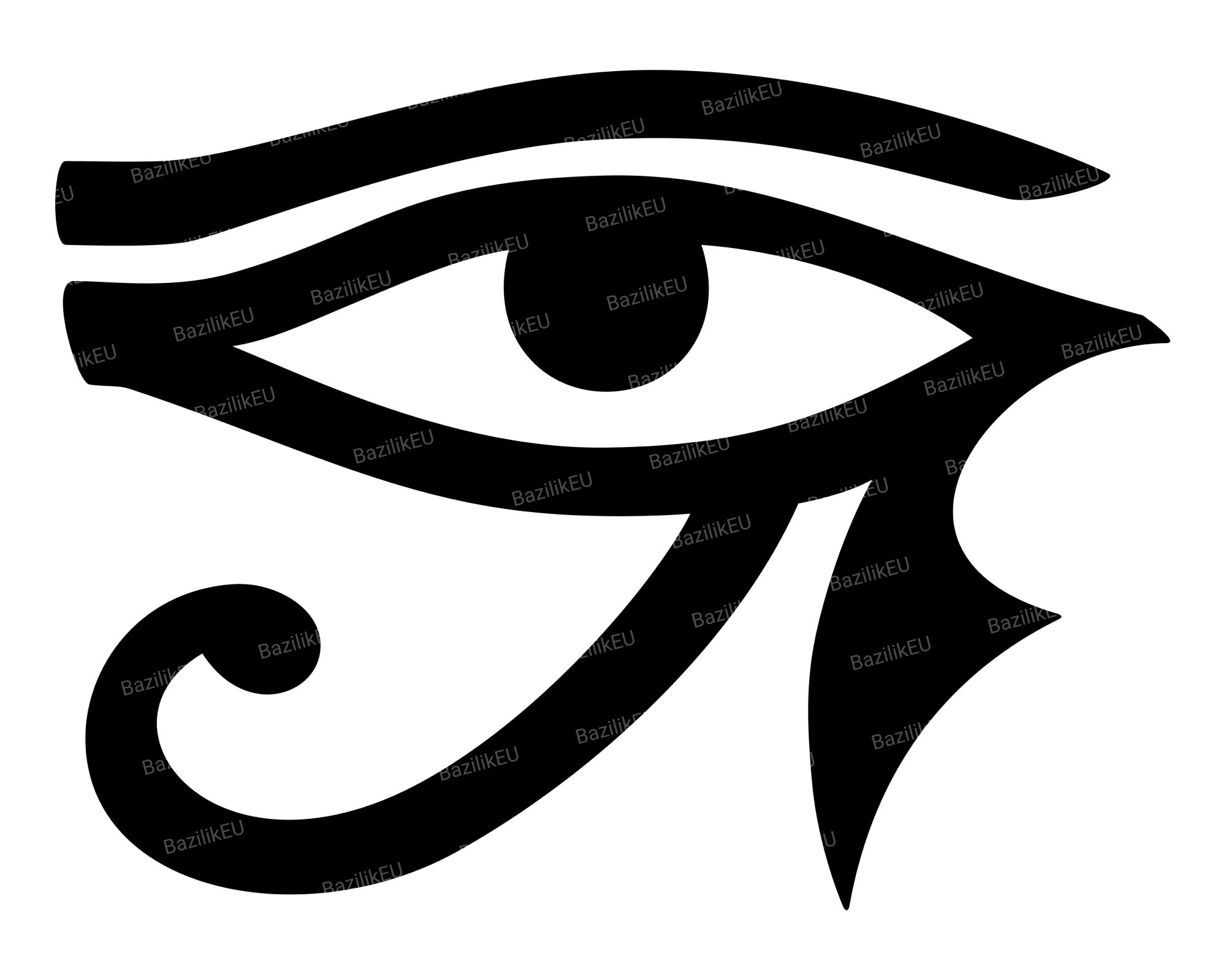 Ägyptisches Auge des Horus SVG Dateien für Cricut Etsy