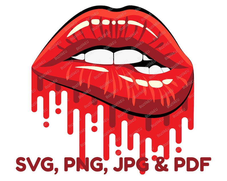 Free Free 186 Lips Dripping Svg Free SVG PNG EPS DXF File