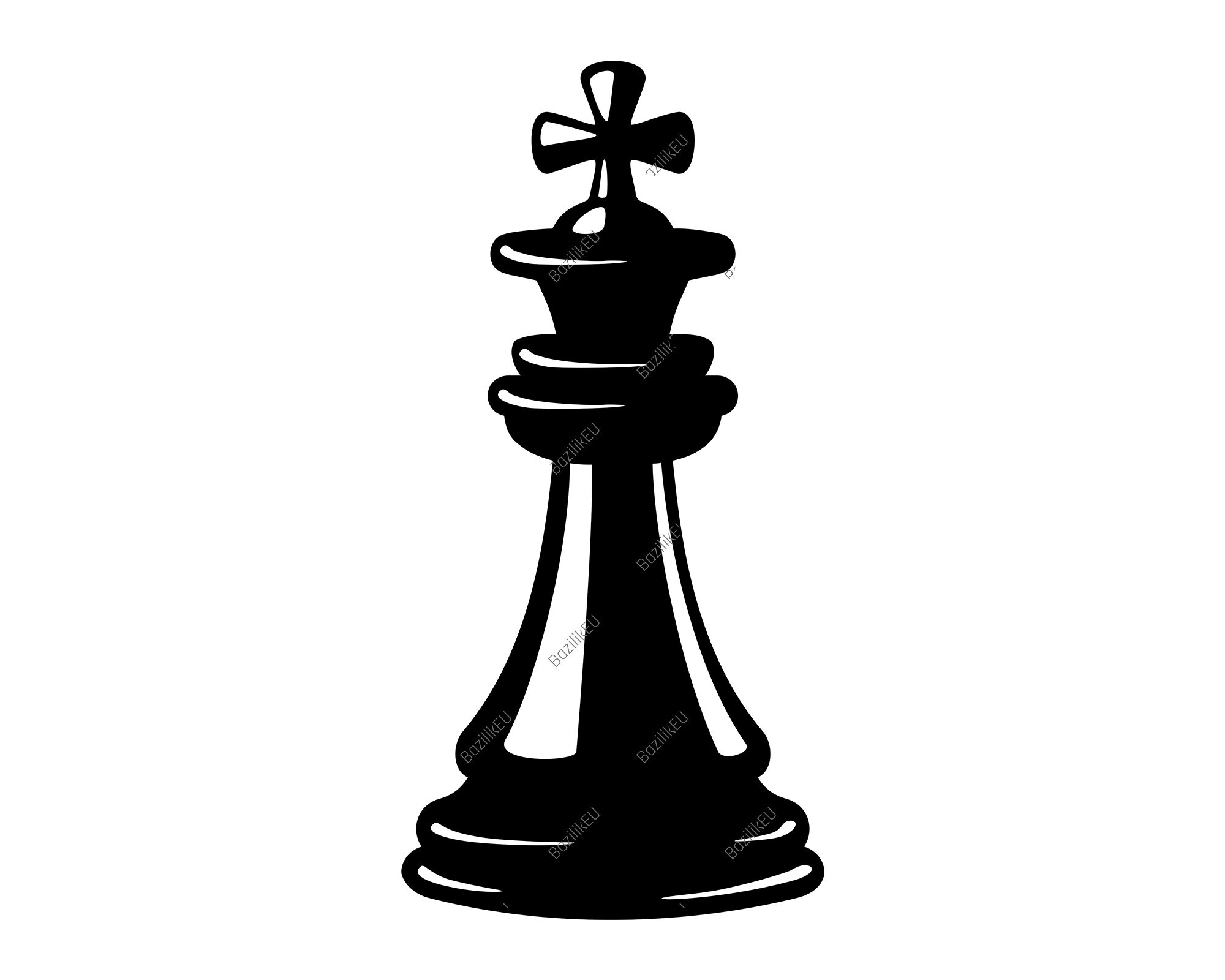 King Chess SVG Digital Download Svg Files For Cricut Black Etsy