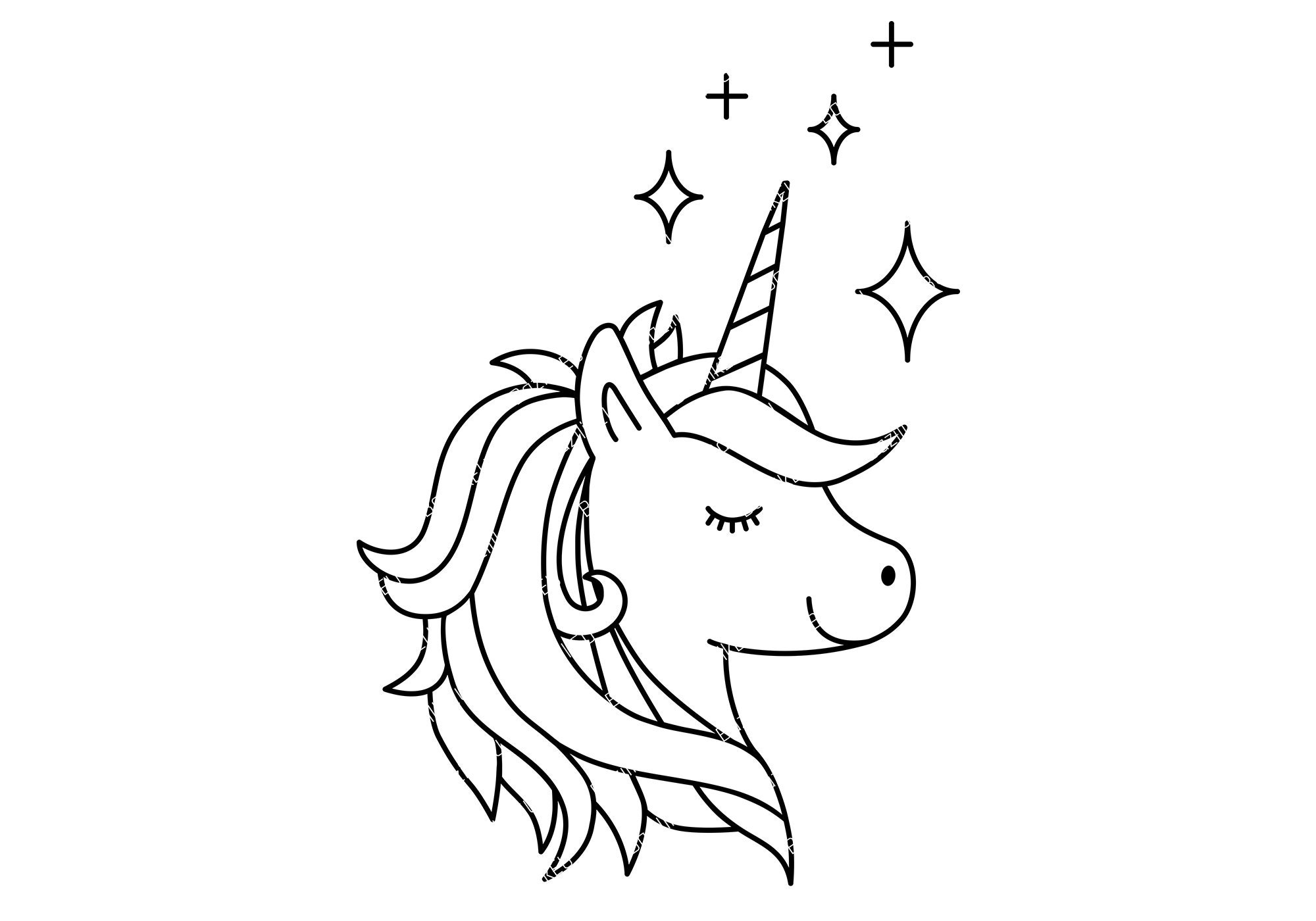 Unicorn SVG Bundle Clipart Unicorn Face SVG Magical Unicorn | Etsy