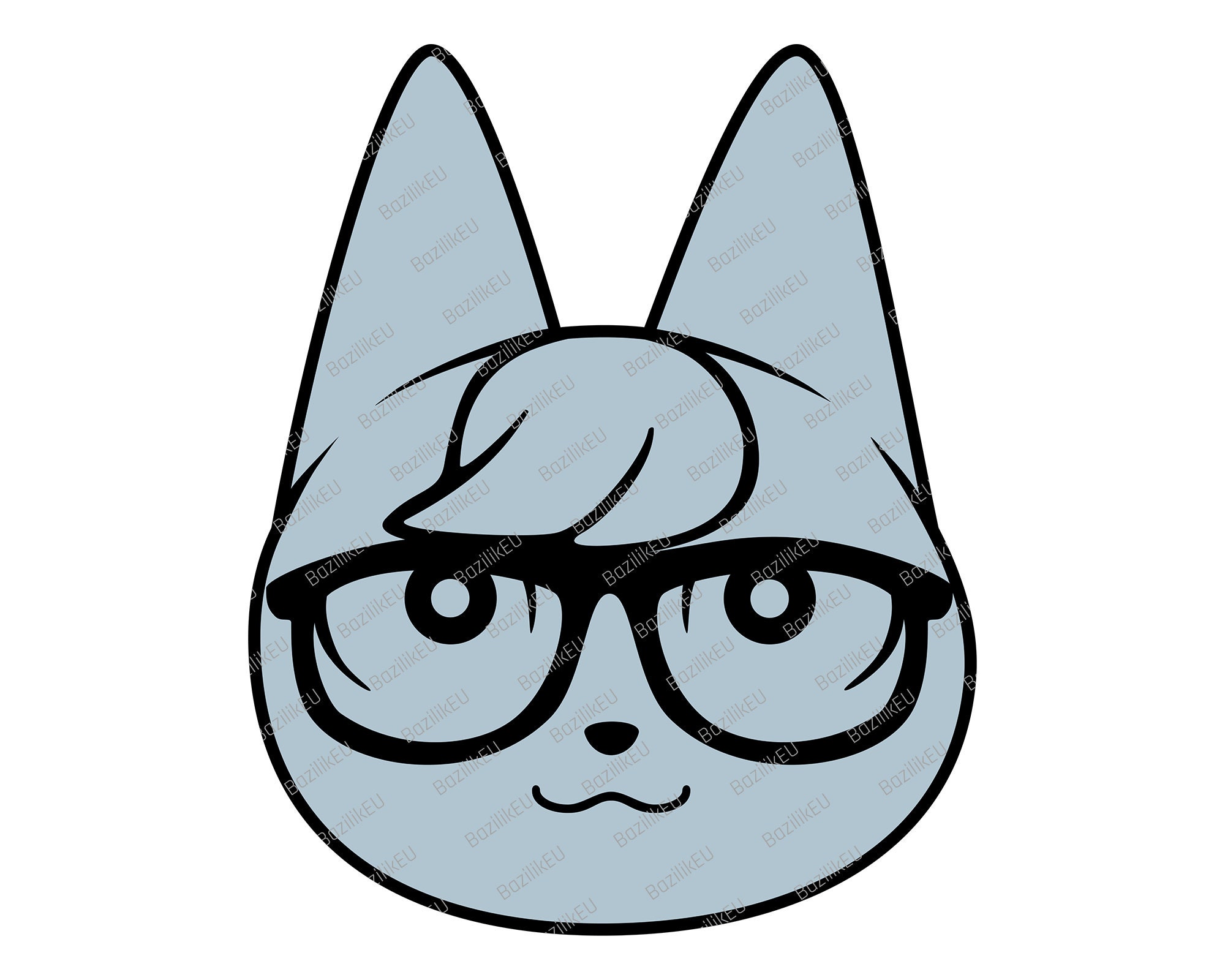 Animal Crossing Raymond SVG Printable Raymond amiibo Animal | Etsy