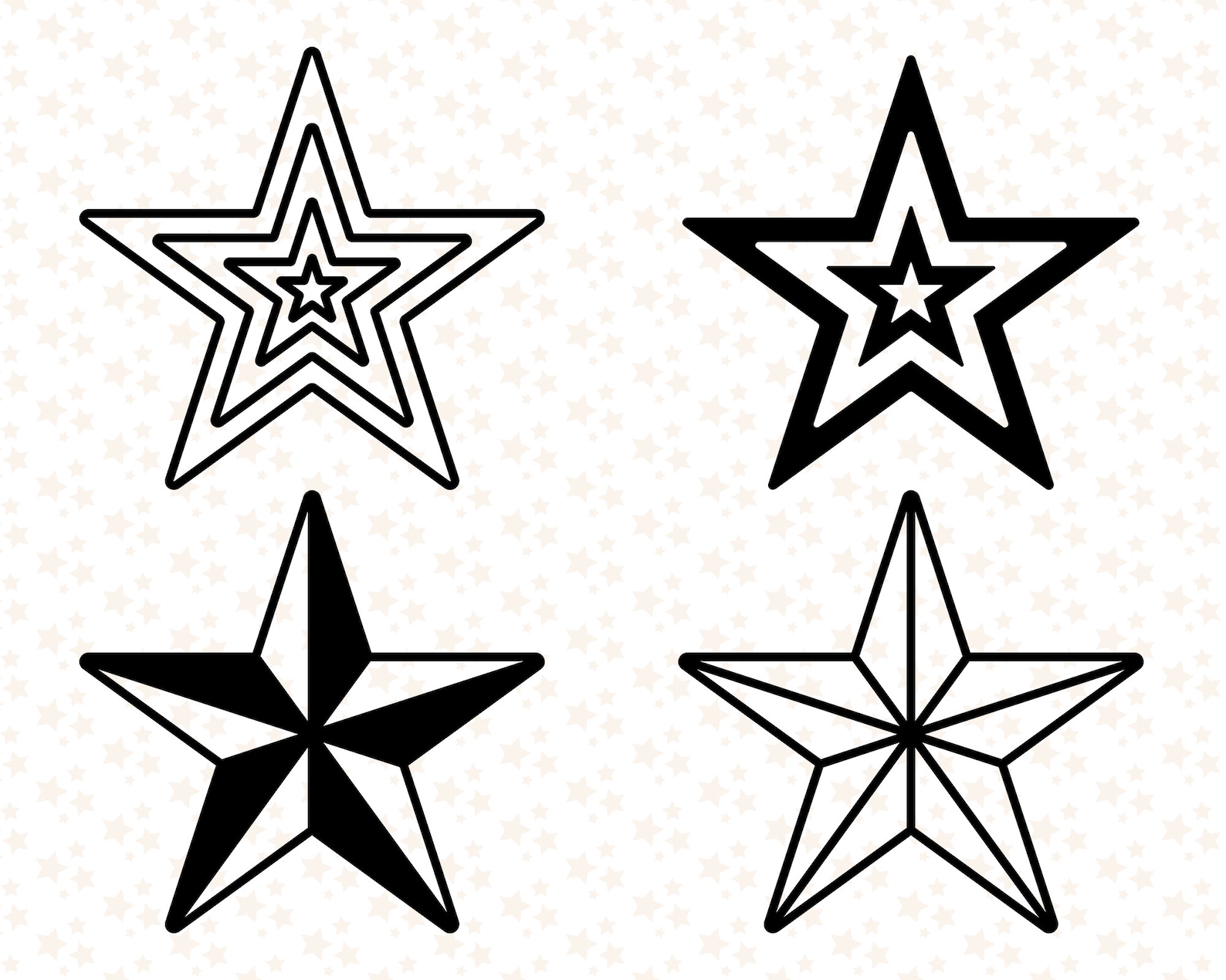 star outline star outline